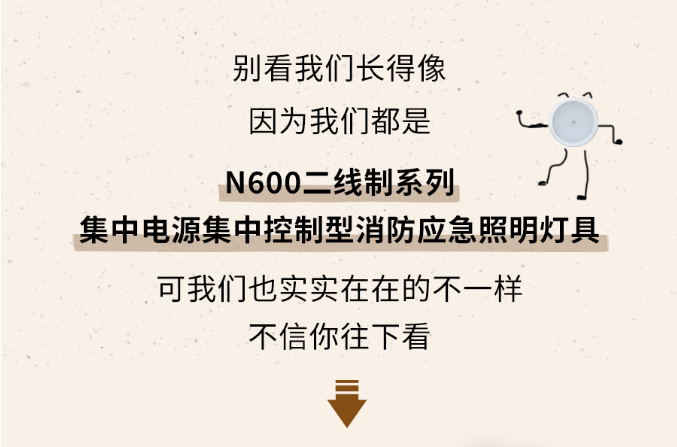 海灣消防N600二線制系列集中電源集中控制型消防應急照明燈具介紹